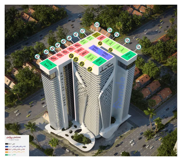 English Tower, Erbil
