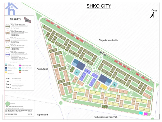 Shari Shko, Kalar