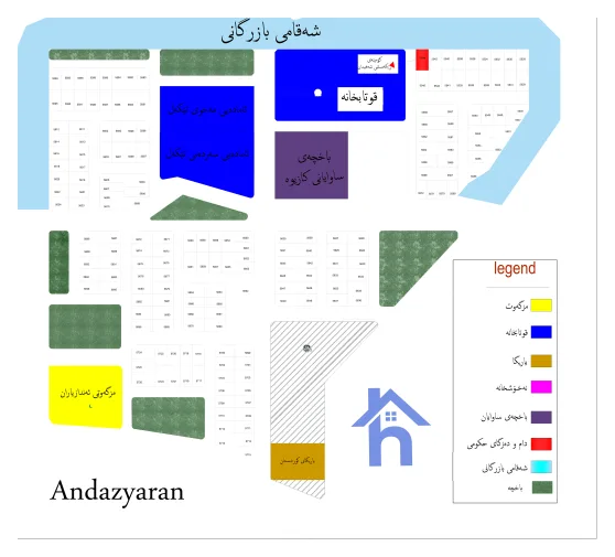 Andazyaran, Kalar
