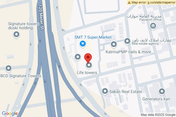 Map Modern Apartment with One Bedroom
