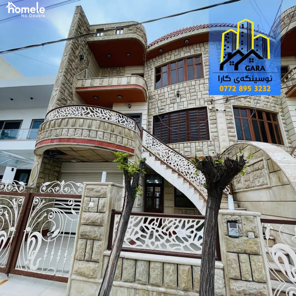 Three Floor House For Sale Rzgary,Sulaymaniyah